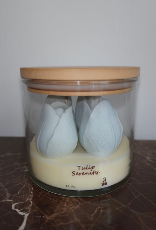 Vela Tulipanes Azules🌊